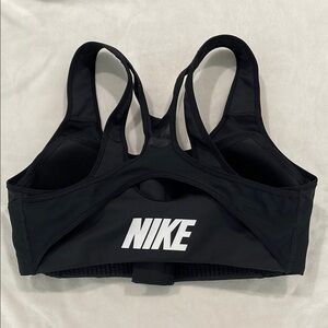 Nike Black Racerback Sports Bra Medium Impact